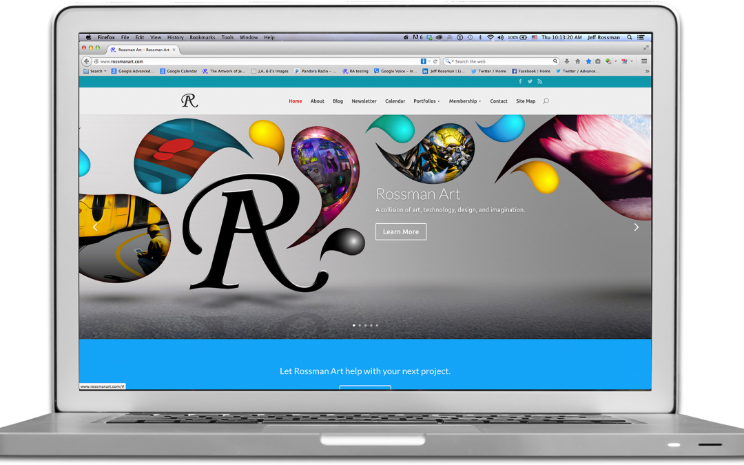 rossmanart.com Receives an Upgrade
